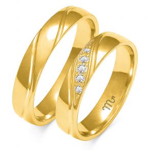 Eksklusive Vielsesringe Simply Love O179