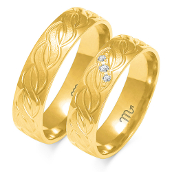 Eksklusive Vielsesringe Simply Love O181