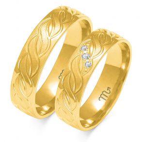 Eksklusive Vielsesringe Simply Love O181