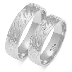 Eksklusive Vielsesringe Simply Love O181-1