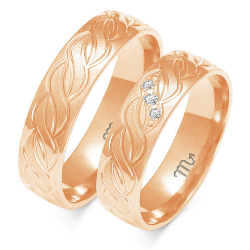 Eksklusive Vielsesringe Simply Love O181-2