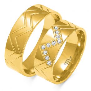 Eksklusive Vielsesringe Simply Love O182