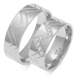 Eksklusive Vielsesringe Simply Love O182-1