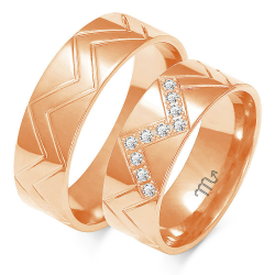 Eksklusive Vielsesringe Simply Love O182-2