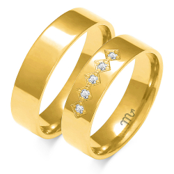 Eksklusive Vielsesringe Simply Love O183