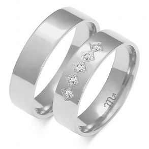 Eksklusive Vielsesringe Simply Love O183-1