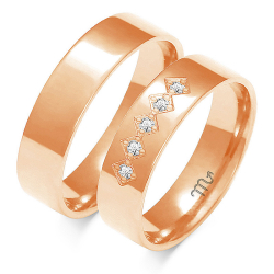 Eksklusive Vielsesringe Simply Love O183-2