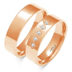 Eksklusive Vielsesringe Simply Love O183-2