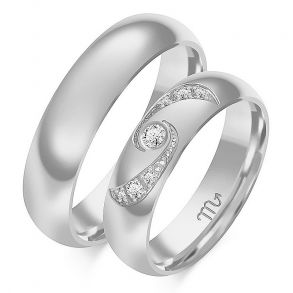 Eksklusive Vielsesringe Simply Love O184-1