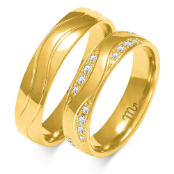 Eksklusive Vielsesringe Simply Love O187