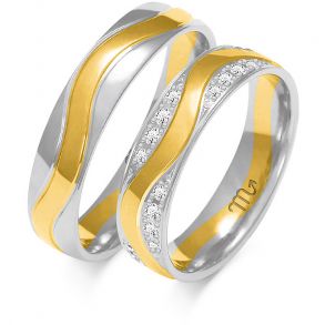 Eksklusive Vielsesringe Simply Love O187-3