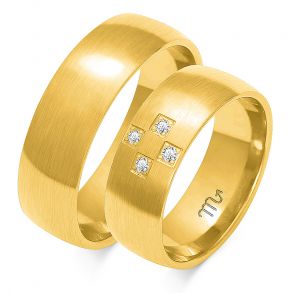 Eksklusive Vielsesringe Simply Love O188