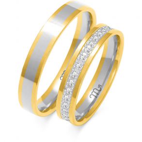 Eksklusive Vielsesringe Simply Love O189-3