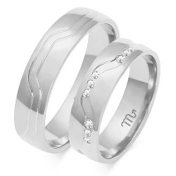 Eksklusive Vielsesringe Simply Love O190-1