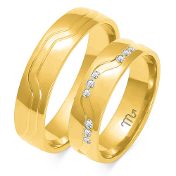 Eksklusive Vielsesringe Simply Love O190