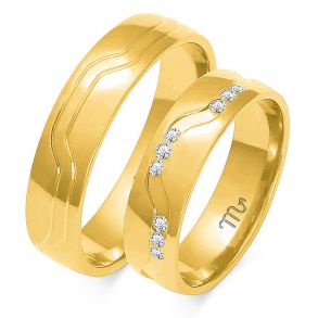 Eksklusive Vielsesringe Simply Love O190