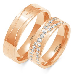 Eksklusive Vielsesringe Simply Love O191-2