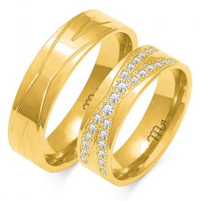 Eksklusive Vielsesringe Simply Love O191