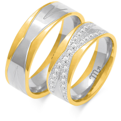 Eksklusive Vielsesringe Simply Love O191-3