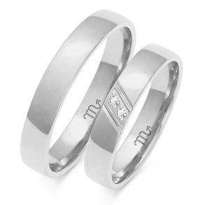 Eksklusive Vielsesringe Simply Love O196-1