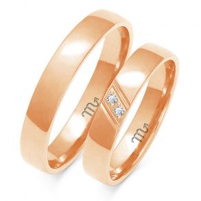 Eksklusive Vielsesringe Simply Love O196-2