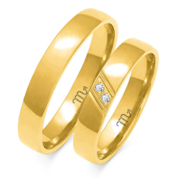 Eksklusive Vielsesringe Simply Love O196