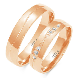 Eksklusive Vielsesringe Simply Love O197-2