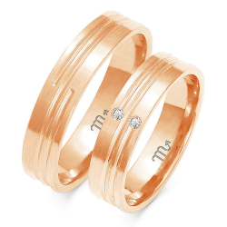 Eksklusive Vielsesringe Simply Love O198-2