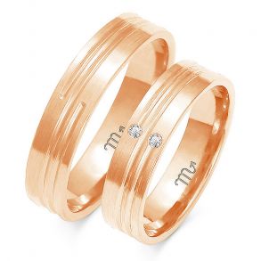 Eksklusive Vielsesringe Simply Love O198-2