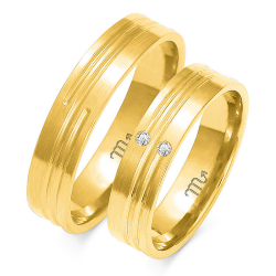 Eksklusive Vielsesringe Simply Love O198