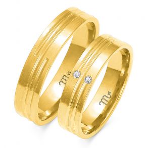 Eksklusive Vielsesringe Simply Love O198