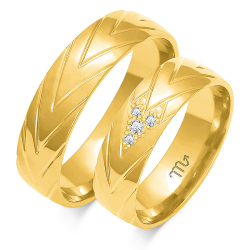 Eksklusive Vielsesringe Simply Love O200