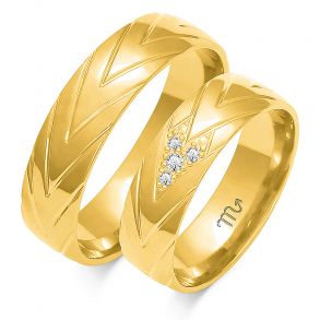 Eksklusive Vielsesringe Simply Love O200