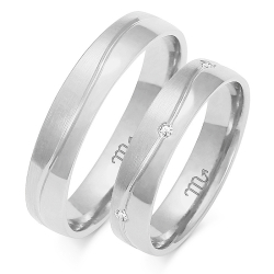 Eksklusive Vielsesringe Simply Love O201-1