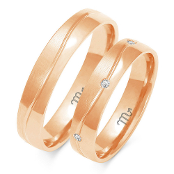 Eksklusive Vielsesringe Simply Love O201-2