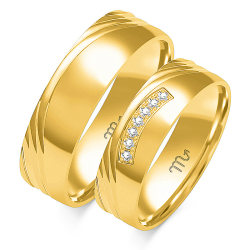 Eksklusive Vielsesringe Simply Love O202