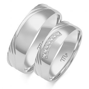 Eksklusive Vielsesringe Simply Love O202-1