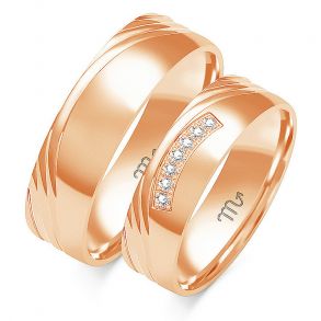 Eksklusive Vielsesringe Simply Love O202-2