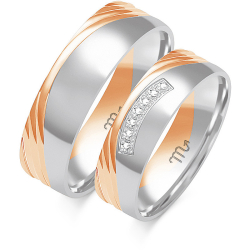 Eksklusive Vielsesringe Simply Love O202-4