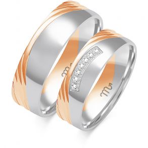 Eksklusive Vielsesringe Simply Love O202-4