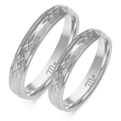 Eksklusive Vielsesringe Simply Love O204-1