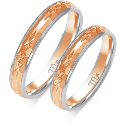 Eksklusive Vielsesringe Simply Love O204-4