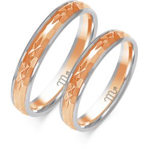 Eksklusive Vielsesringe Simply Love O204-4