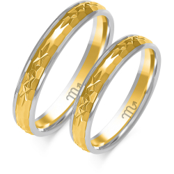 Eksklusive Vielsesringe Simply Love O204-3