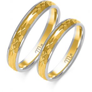 Eksklusive Vielsesringe Simply Love O204-3