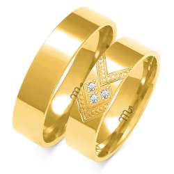 Eksklusive Vielsesringe Simply Love O209