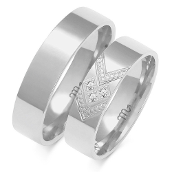 Eksklusive Vielsesringe Simply Love O209-1