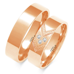 Eksklusive Vielsesringe Simply Love O209-2