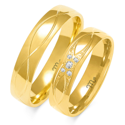 Eksklusive Vielsesringe Simply Love O210