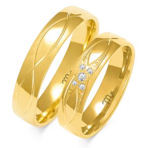 Eksklusive Vielsesringe Simply Love O210